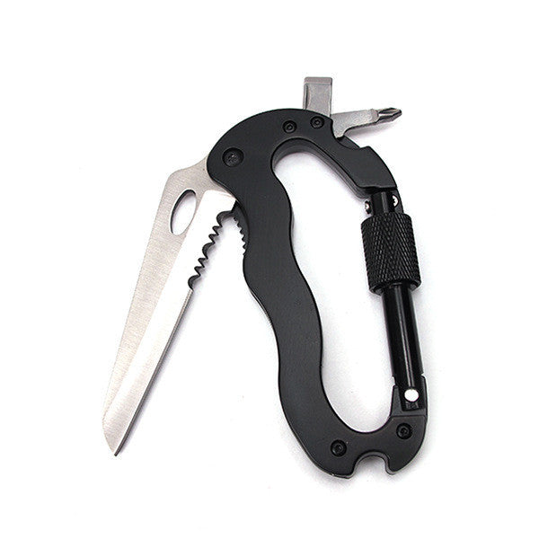 Outdoor survival multi-function Buckle