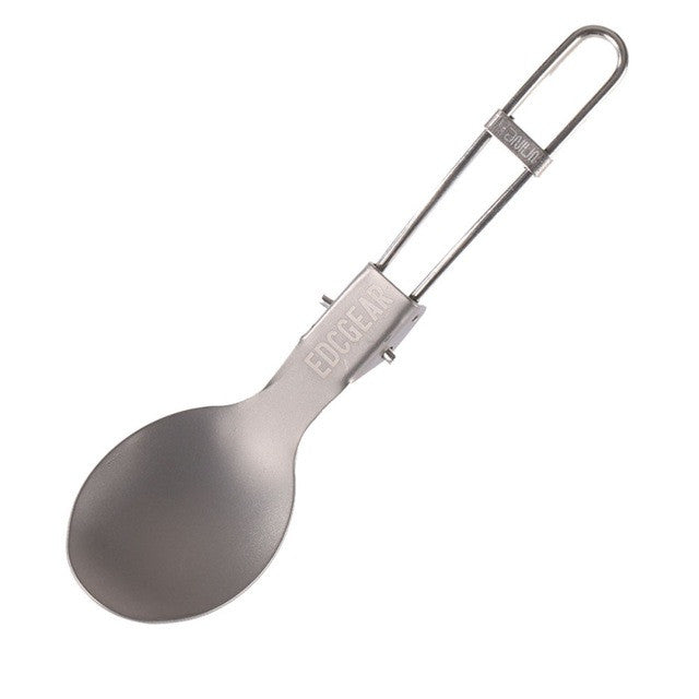 Titanium Fork Spoon Long Handle Spoon