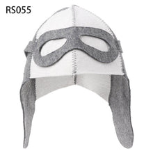 Bathroom Accessories Sauna Hat Wool Felt Anti Heat Banya Cap For Bath House Head Protection
