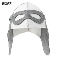 Dark Grey Wool Felt Sauna Hat Anti Heat Russian Banya Cap For Bath House Head Protection Russian Style sauna room accessories